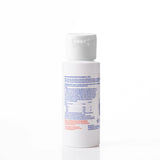 Back of a 60ml concentrated mineral drops supplement bottle with nutrition label