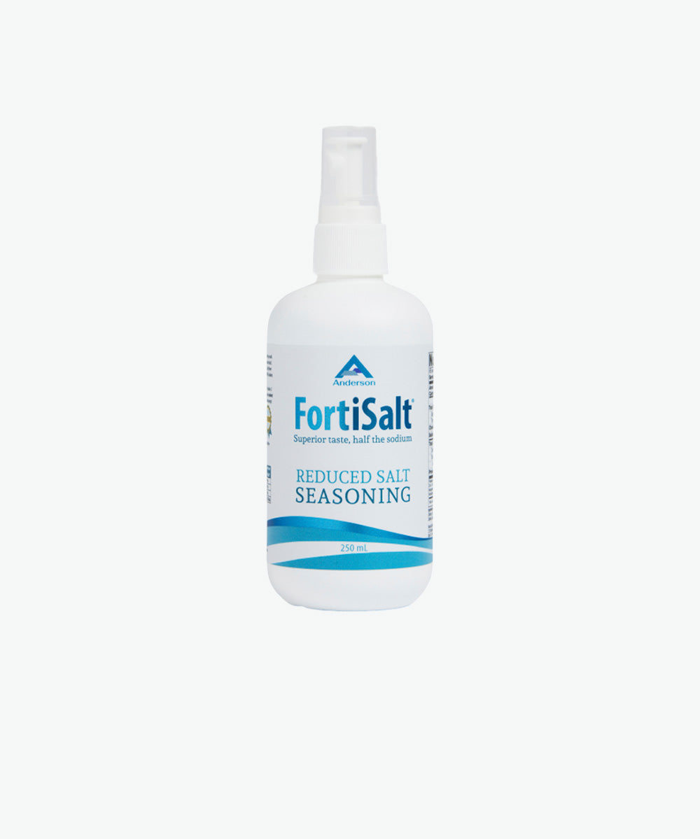 FortiSalt seasoning bottle on a white background