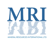 Logo of Mineral Resources International Ltd with 'MRI' in blue and 'MINERAL RESOURCES INTERNATIONAL LTD' text below.