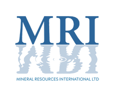 Logo of Mineral Resources International Ltd with 'MRI' in blue and 'MINERAL RESOURCES INTERNATIONAL LTD' text below.